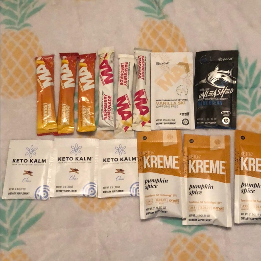 Ketone, keto kalm, keto Kreme combo